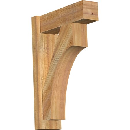 Westlake Block Rough Sawn Outlooker, Western Red Cedar, 6W X 18D X 26H